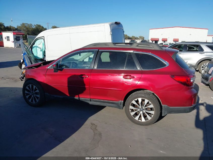2017 Subaru Outback 3.6R Limited VIN: 4S4BSENC1H3429088 Lot: 43441637