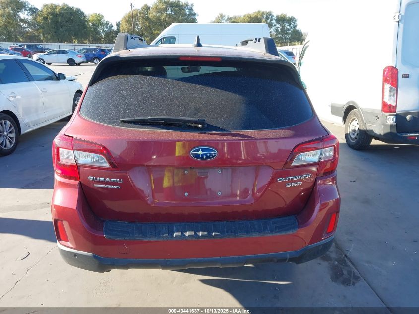 2017 Subaru Outback 3.6R Limited VIN: 4S4BSENC1H3429088 Lot: 43441637