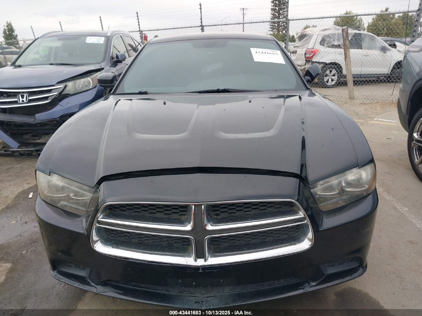 2013 Dodge Charger Se VIN: 2C3CDXBG2DH666643 Lot: 43441683
