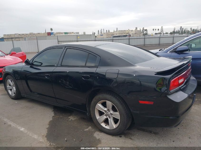 2013 Dodge Charger Se VIN: 2C3CDXBG2DH666643 Lot: 43441683