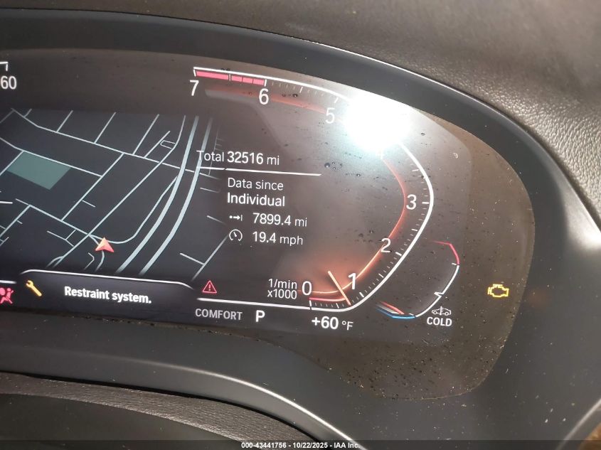 2023 BMW X3 Sdrive30I VIN: 5UX43DP00P9P98199 Lot: 43441756