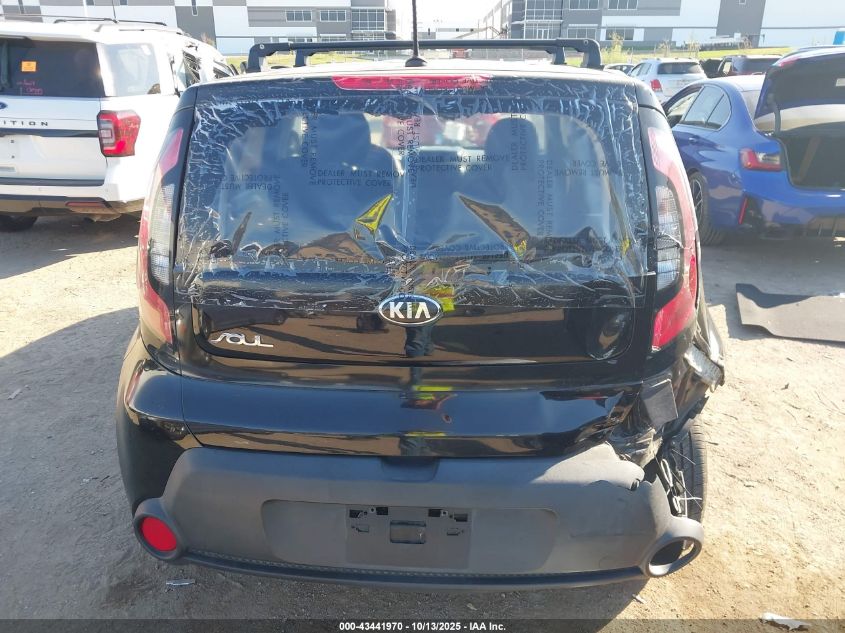 2015 Kia Soul VIN: KNDJN2A21F7154637 Lot: 43441970