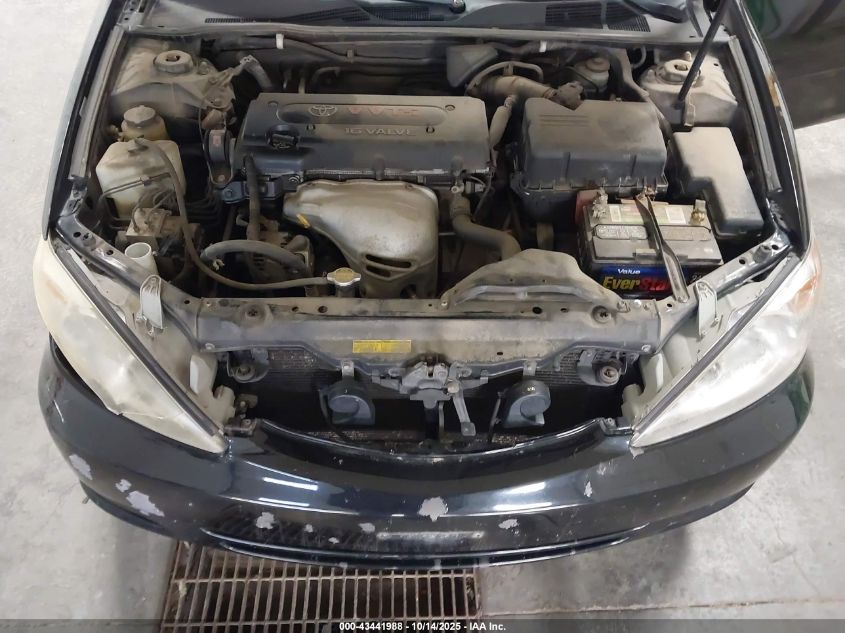 2002 Toyota Camry Le VIN: 4T1BE32K62U069227 Lot: 43441988