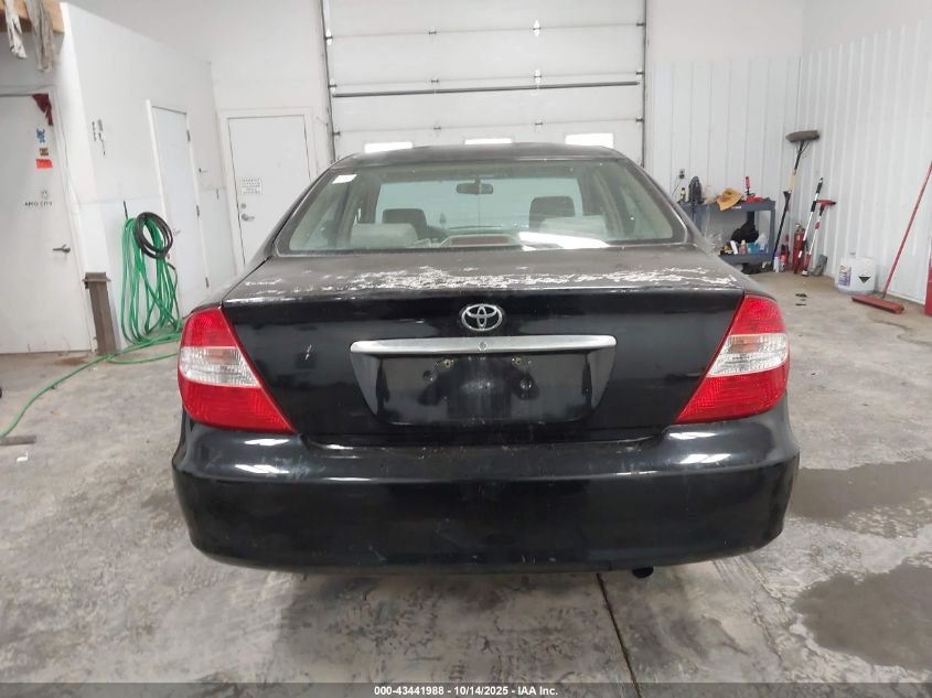 2002 Toyota Camry Le VIN: 4T1BE32K62U069227 Lot: 43441988