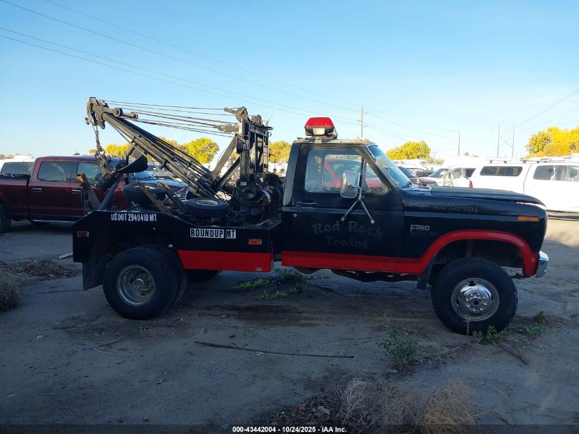 1986 Ford F350 VIN: 1FDKF38LXGPA13357 Lot: 43442004