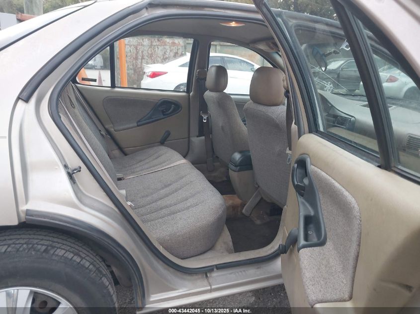 2001 Chevrolet Cavalier VIN: 1G1JC524417225905 Lot: 43442045