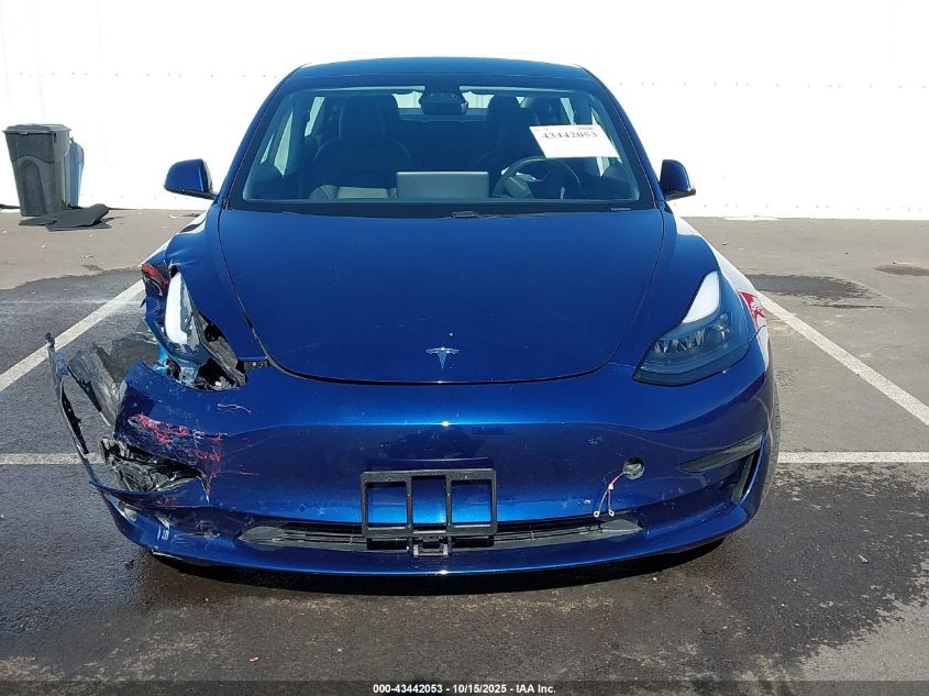 2021 Tesla Model 3 Performance Dual Motor All-Wheel Drive VIN: 5YJ3E1EC4MF030861 Lot: 43442053