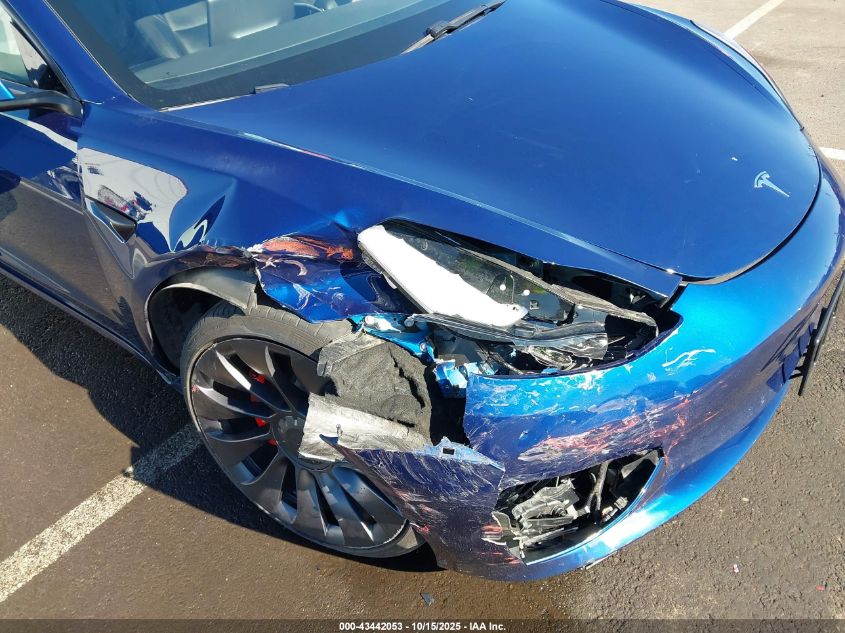 2021 Tesla Model 3 Performance Dual Motor All-Wheel Drive VIN: 5YJ3E1EC4MF030861 Lot: 43442053