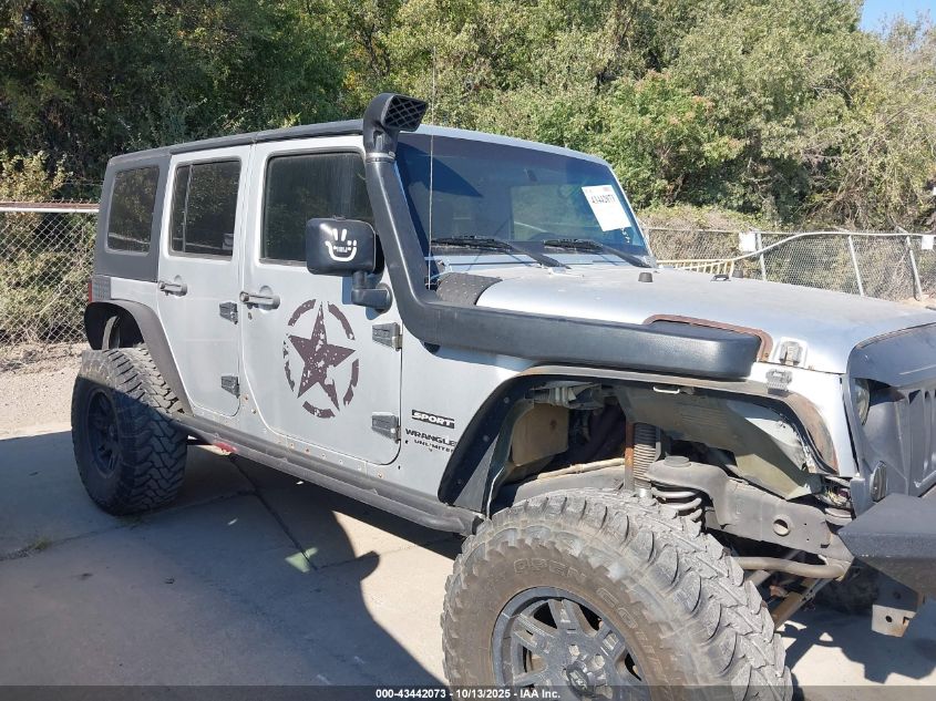 2010 Jeep Wrangler Unlimited Sport VIN: 1J4BA3H19AL185986 Lot: 43442073