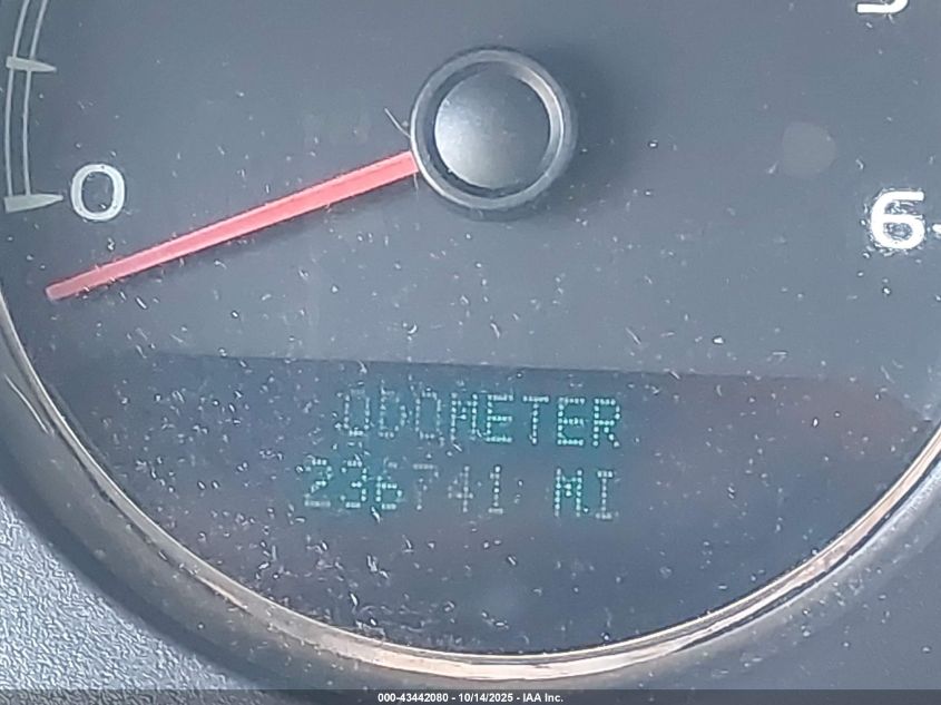 2007 Chevrolet Tahoe Ltz VIN: 1GNFK13087R112709 Lot: 43442080