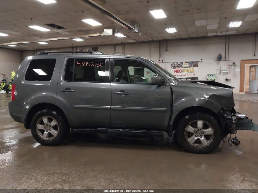 2009 Honda Pilot Ex-L VIN: 5FNYF48539B002123 Lot: 43442150