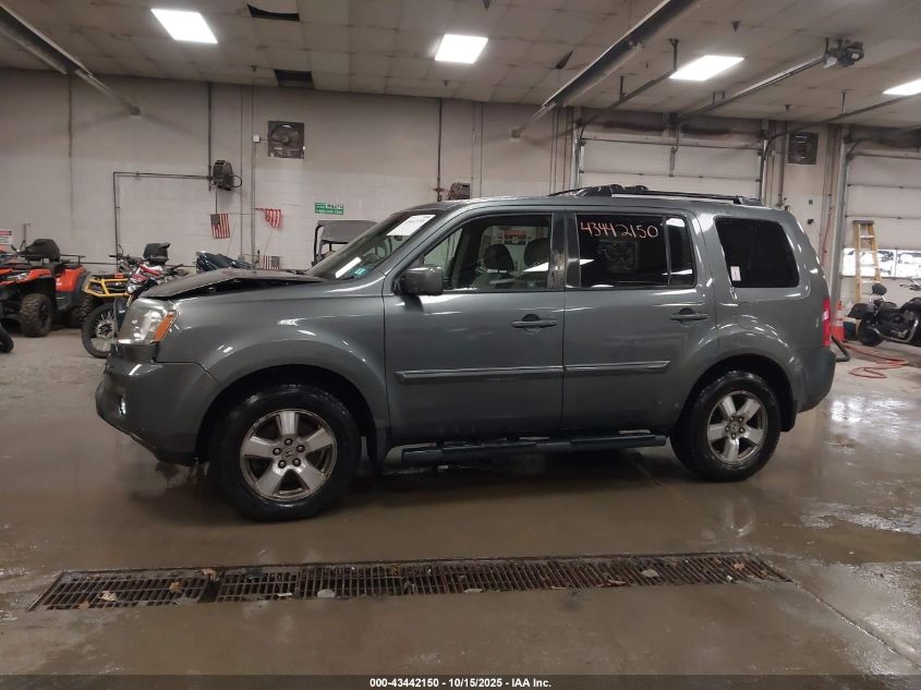 2009 Honda Pilot Ex-L VIN: 5FNYF48539B002123 Lot: 43442150