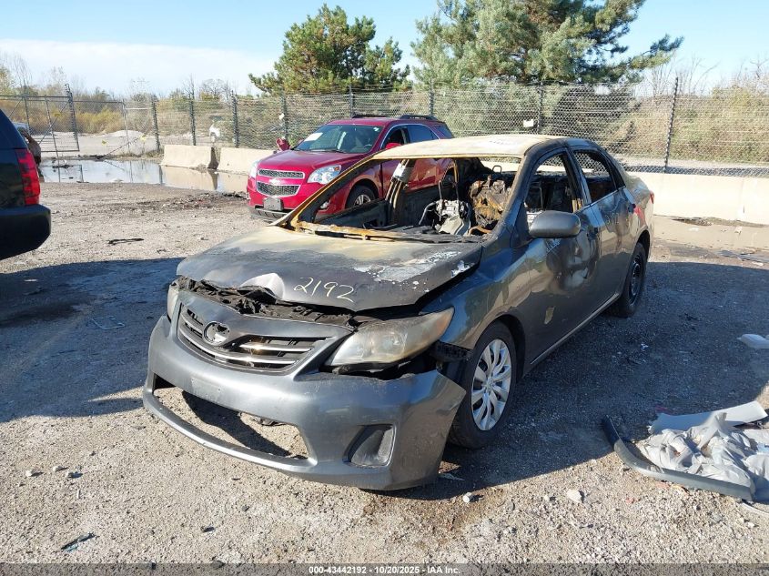 2013 Toyota Corolla Le VIN: 2T1BU4EE4DC038853 Lot: 43442192