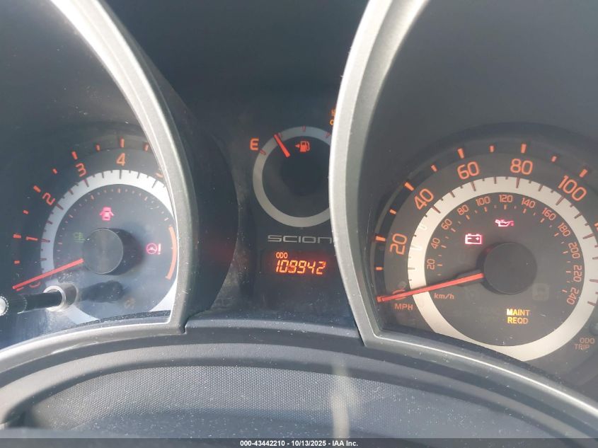 2013 Scion Tc VIN: JTKJF5C75D3051452 Lot: 43442210