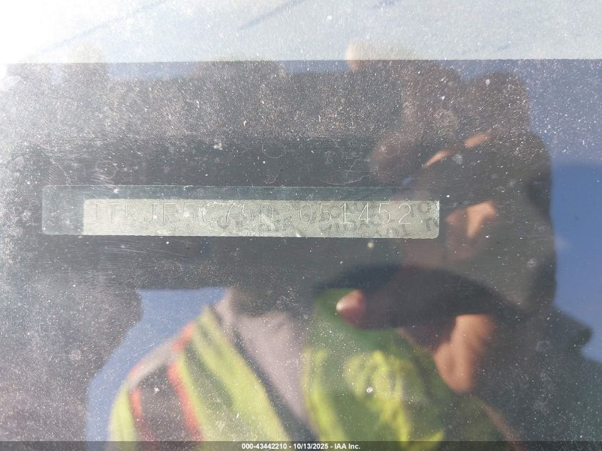 2013 Scion Tc VIN: JTKJF5C75D3051452 Lot: 43442210