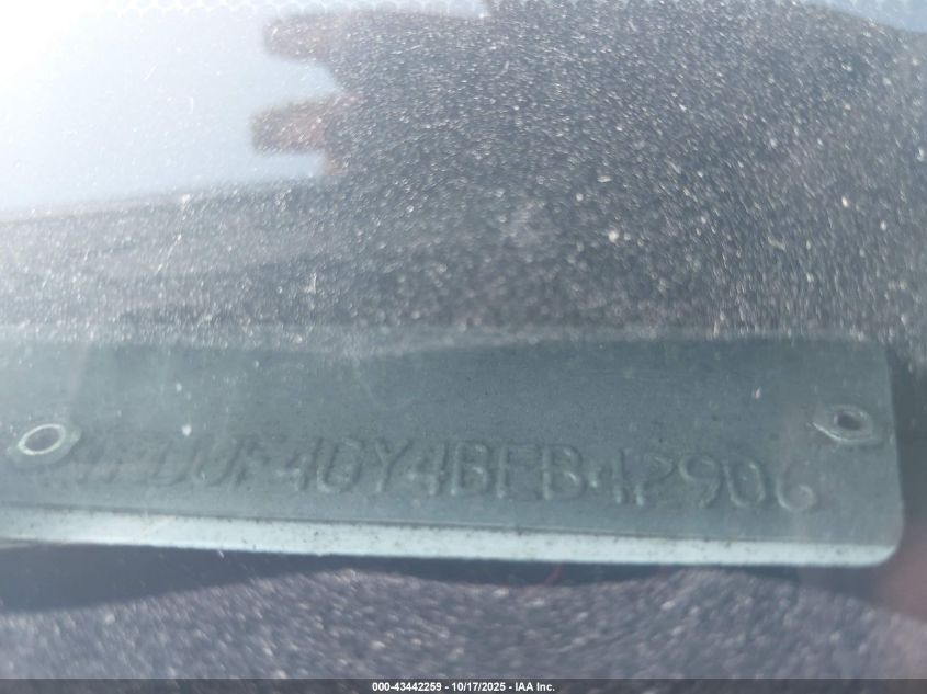 2011 Ford F-450 Chassis Xl VIN: 1FDUF4GY4BEB42906 Lot: 43442259