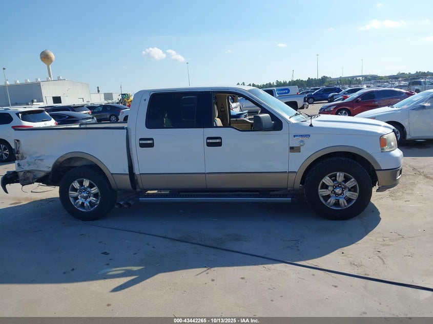 2004 Ford F-150 Lariat/Xlt VIN: 1FTPW12574KB58700 Lot: 43442265