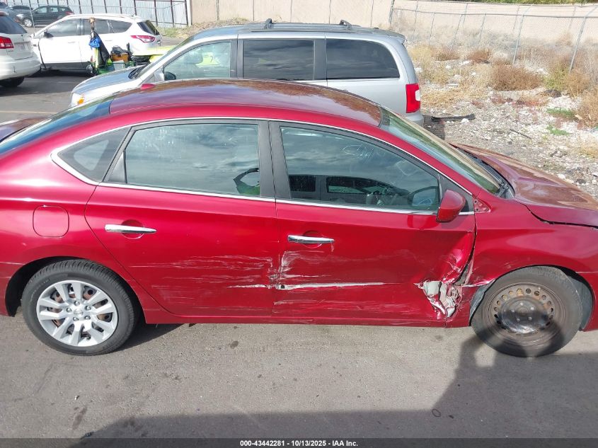 2016 Nissan Sentra Fe+ S/S/Sl/Sr/Sv VIN: 3N1AB7AP0GL641104 Lot: 43442281