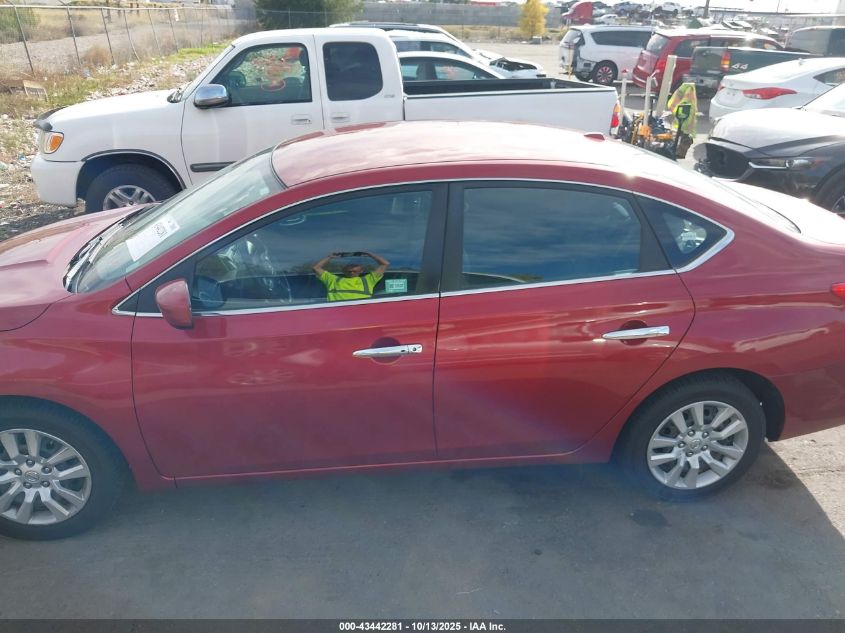 2016 Nissan Sentra Fe+ S/S/Sl/Sr/Sv VIN: 3N1AB7AP0GL641104 Lot: 43442281