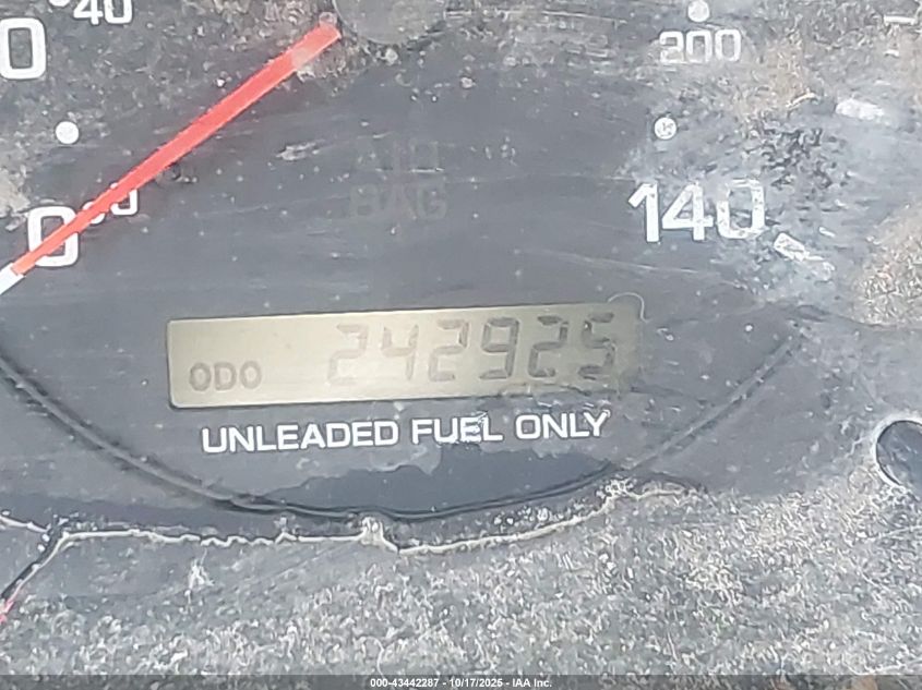 1998 Nissan Maxima Gle/Gxe/Se VIN: JN1CA21DXWT611560 Lot: 43442287