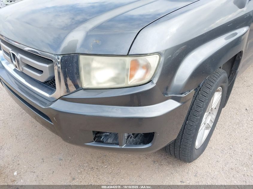 2010 Honda Ridgeline Rtl VIN: 5FPYK1F58AB013272 Lot: 43442315