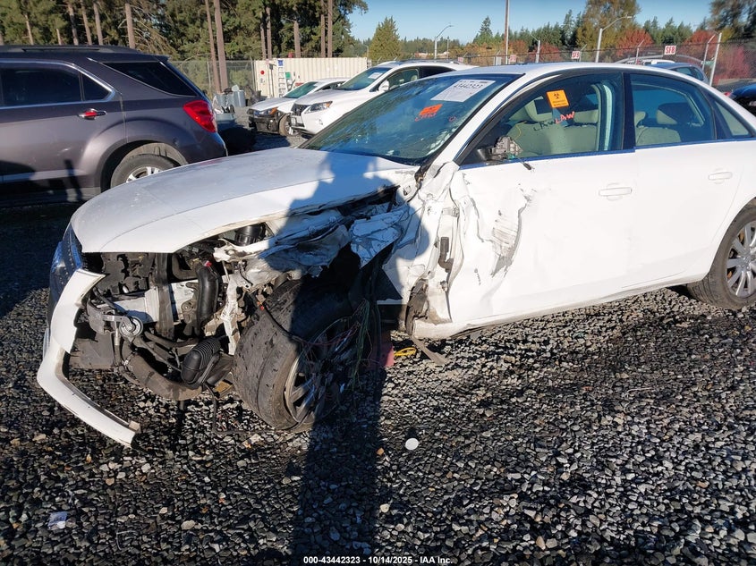 2009 Audi A4 2.0T Premium VIN: WAUSF78K99N037566 Lot: 43442323