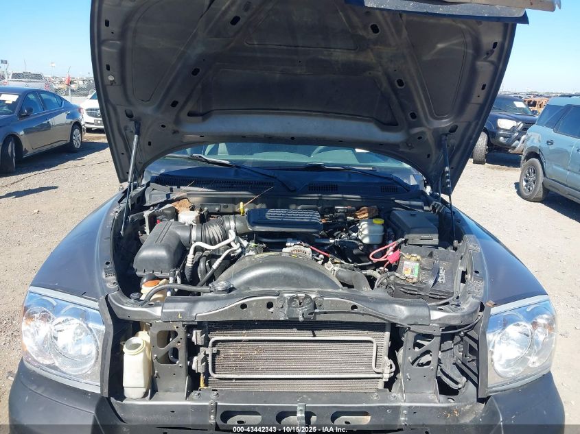 2007 Dodge Dakota Slt VIN: 1D7HE48K57S186379 Lot: 43442343