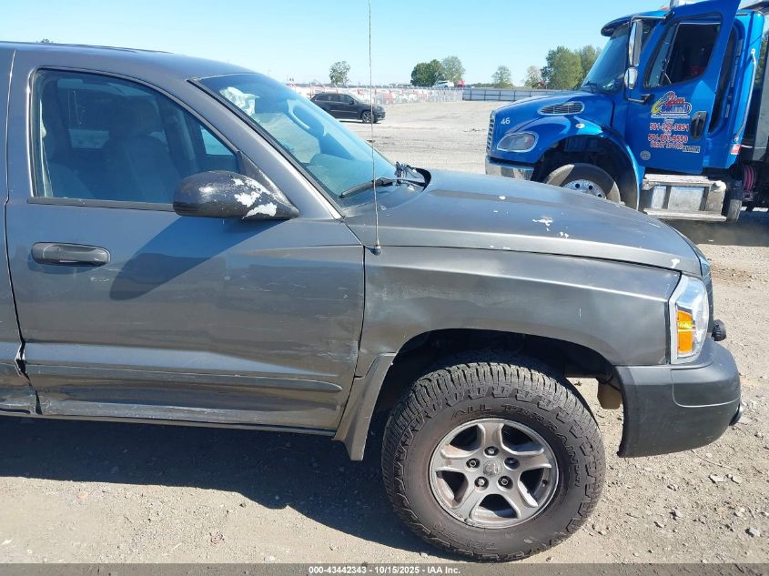 2007 Dodge Dakota Slt VIN: 1D7HE48K57S186379 Lot: 43442343