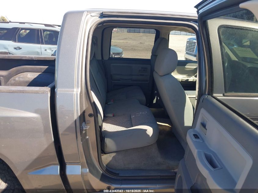 2007 Dodge Dakota Slt VIN: 1D7HE48K57S186379 Lot: 43442343