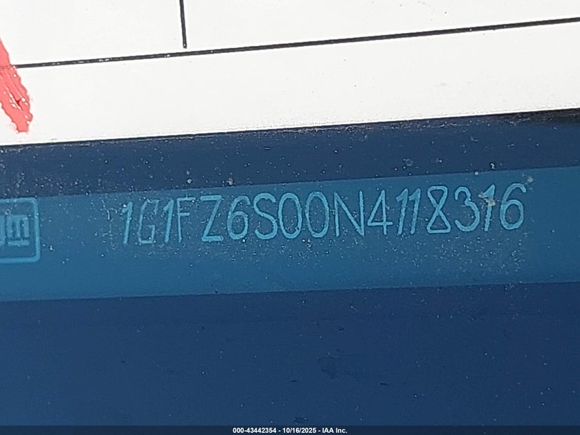 2022 Chevrolet Bolt Euv Fwd Premier VIN: 1G1FZ6S00N4118316 Lot: 43442354