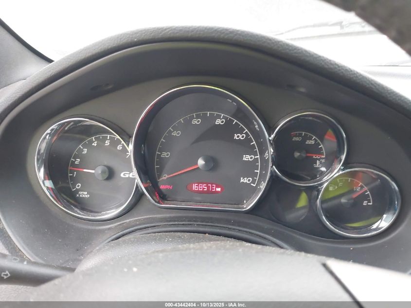 2009 Pontiac G6 Gt VIN: 1G2ZH361794123967 Lot: 43442404