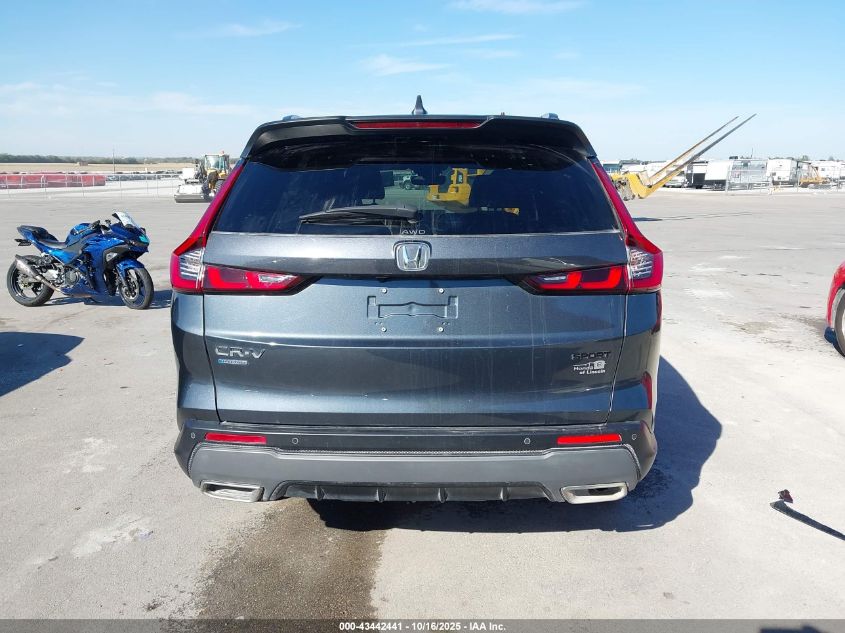 2025 Honda Cr-V Hybrid Sport-L VIN: 7FARS6H83SE073242 Lot: 43442441