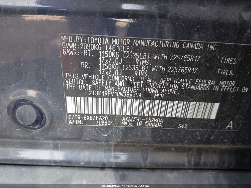 2T3P1RFV1PW384394 2023 TOYOTA RAV 4 photo no. 9