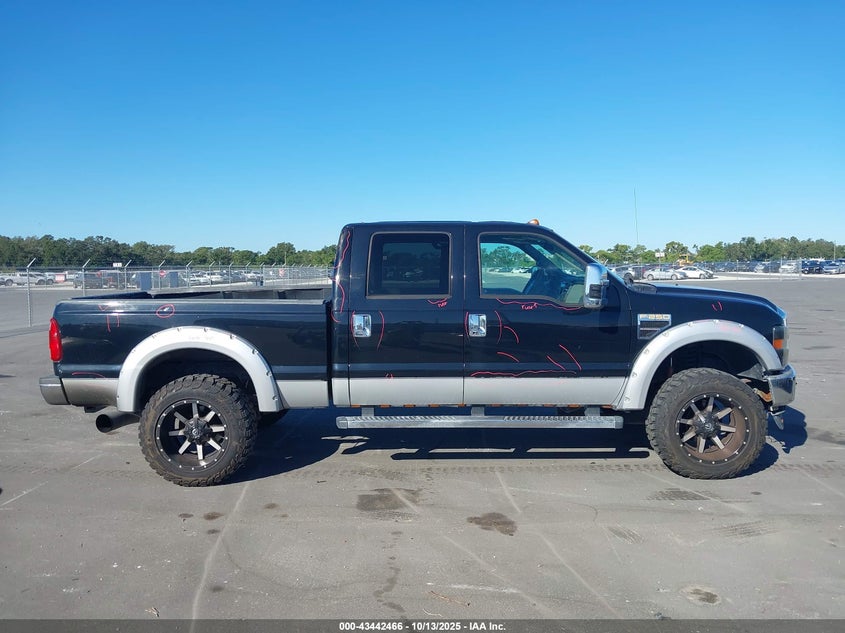 2008 Ford F-250 Lariat VIN: 1FTSW20R08EA39154 Lot: 43442466