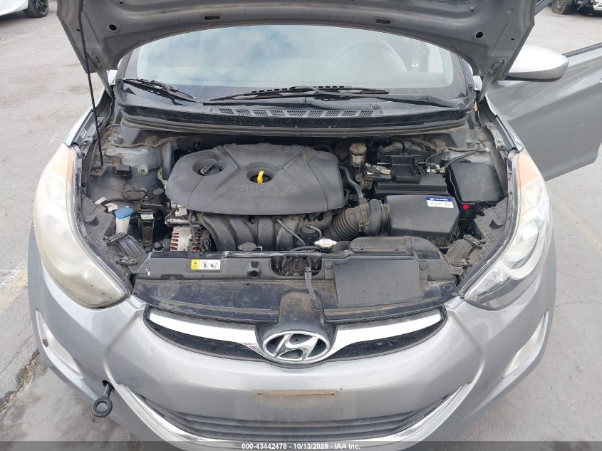 2013 Hyundai Elantra Gls VIN: KMHDH4AE6DU898495 Lot: 43442478