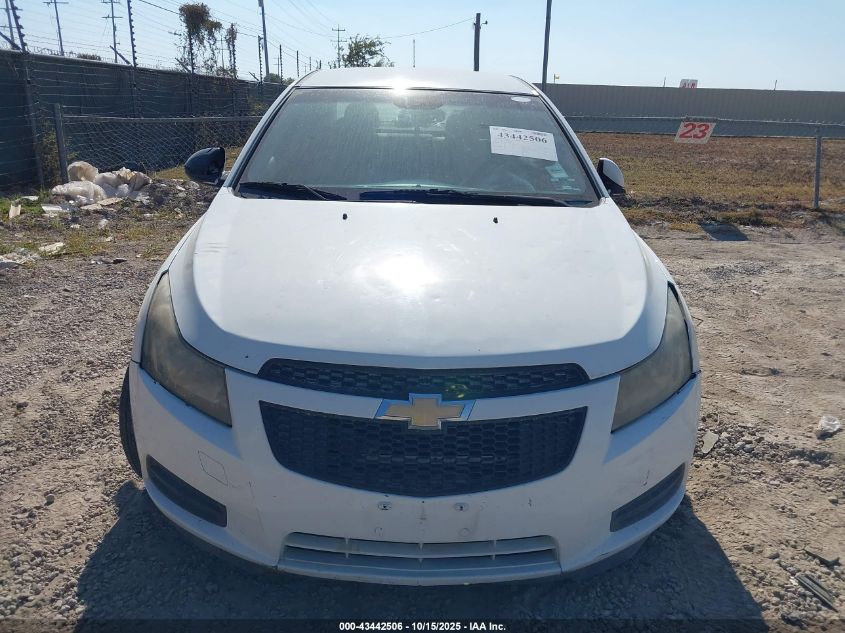 2012 Chevrolet Cruze VIN: KL1PD5C5XCK628977 Lot: 43442506