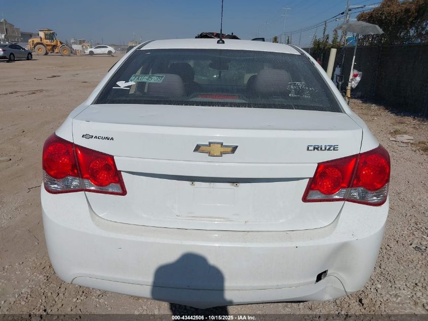 2012 Chevrolet Cruze VIN: KL1PD5C5XCK628977 Lot: 43442506