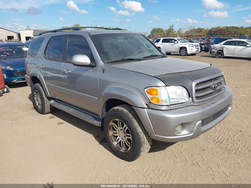 5TDBT48A72S113089 2002 Toyota Sequoia Limited V8 auction photo 1