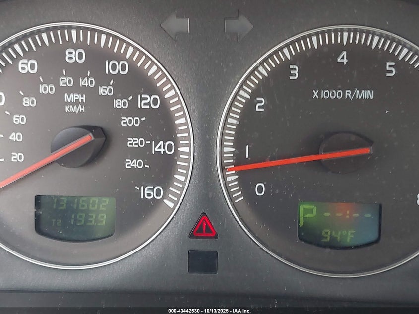 2008 Volvo S60 2.5T VIN: YV1RS592682698594 Lot: 43442530