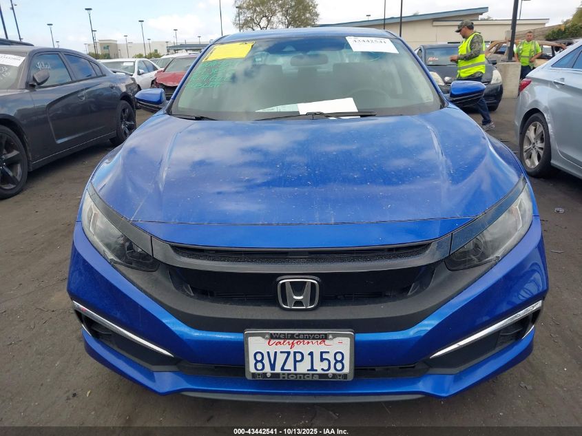 2021 Honda Civic Lx VIN: 2HGFC2F61MH523524 Lot: 43442541