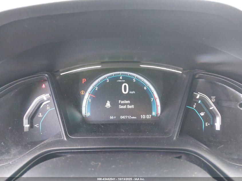 2021 Honda Civic Lx VIN: 2HGFC2F61MH523524 Lot: 43442541