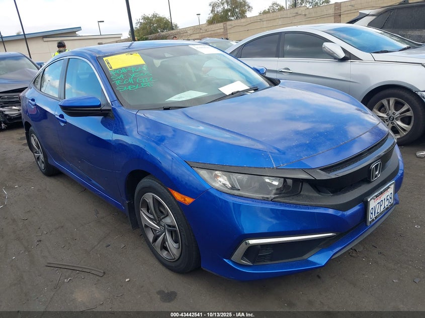2HGFC2F61MH523524 2021 Honda Civic Lx auction photo 1
