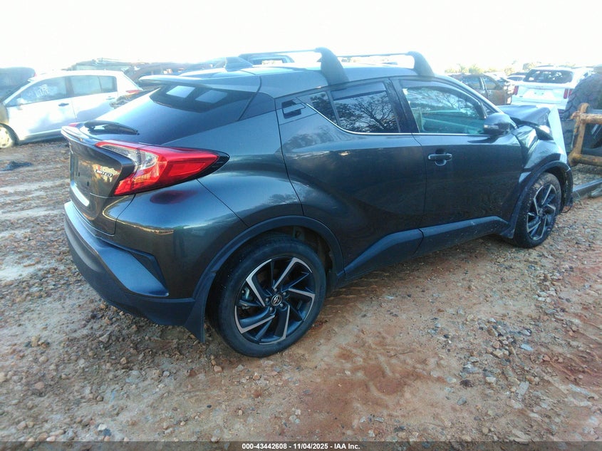 Vin: nmtkhmbx2nr147362, lot: 43937452, toyota c-hr xle/night shade/limited 20224
