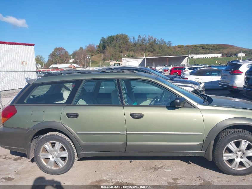 2005 Subaru Outback 2.5I VIN: 4S4BP61C457362729 Lot: 43442616
