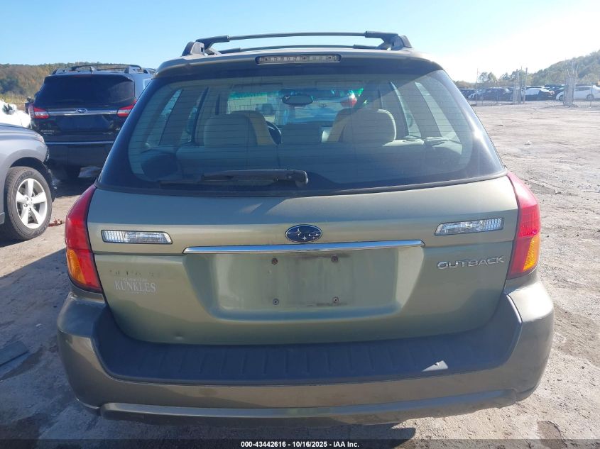 2005 Subaru Outback 2.5I VIN: 4S4BP61C457362729 Lot: 43442616
