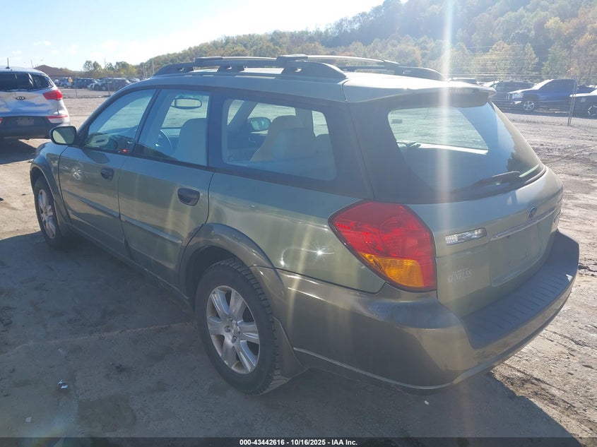 4S4BP61C457362729 2005 SUBARU OUTBACK photo no. 3