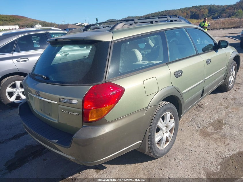 4S4BP61C457362729 2005 SUBARU OUTBACK photo no. 4