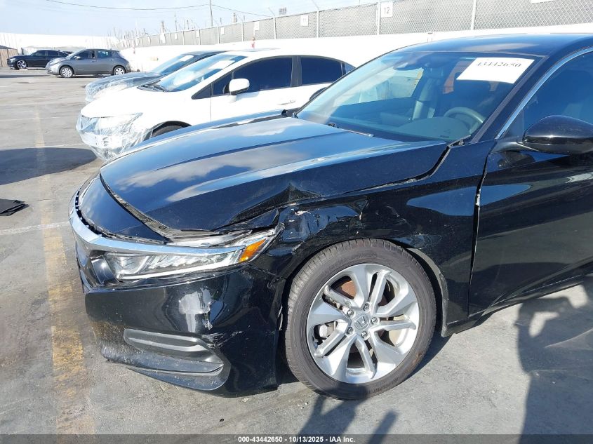 2019 Honda Accord Lx VIN: 1HGCV1F11KA032152 Lot: 43442650