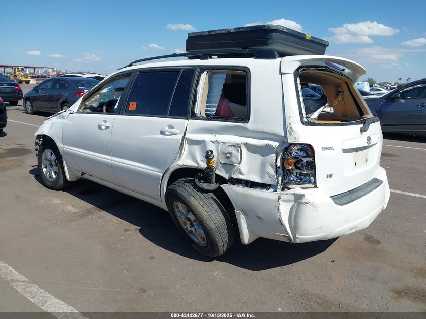 JTEDP21A360103157 2006 TOYOTA HIGHLANDER photo no. 3