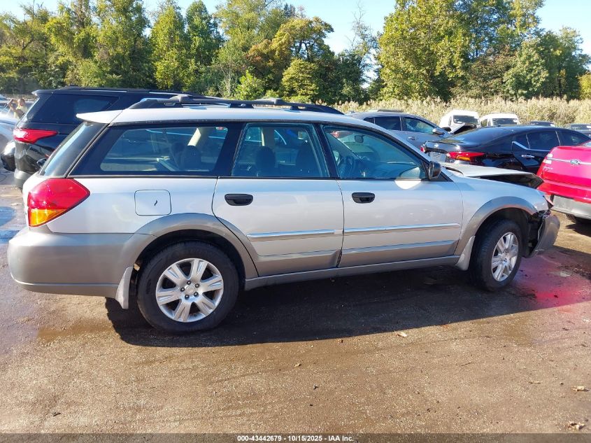 2005 Subaru Outback 2.5I VIN: 4S4BP61C857375502 Lot: 43442679